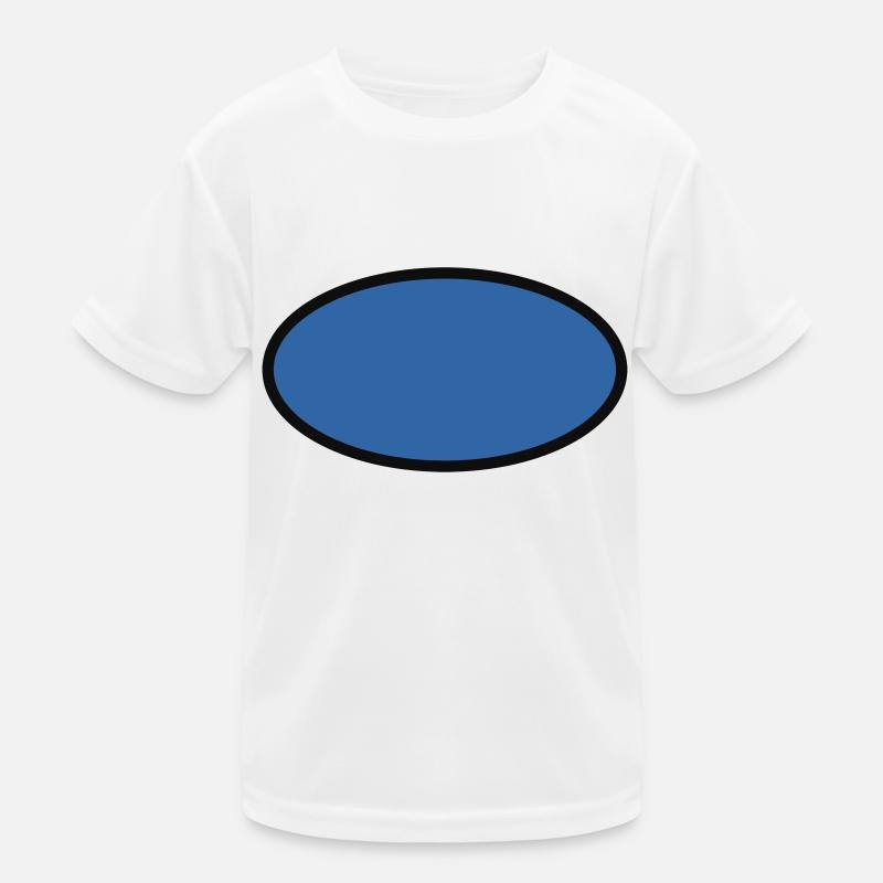 Oval (customize) Kids Functional T-Shirt