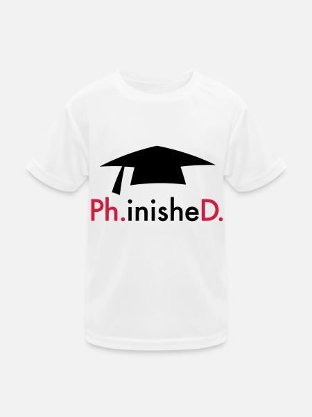 Promotion - Kinder Funktions-T-Shirt - Weiß - Vorne