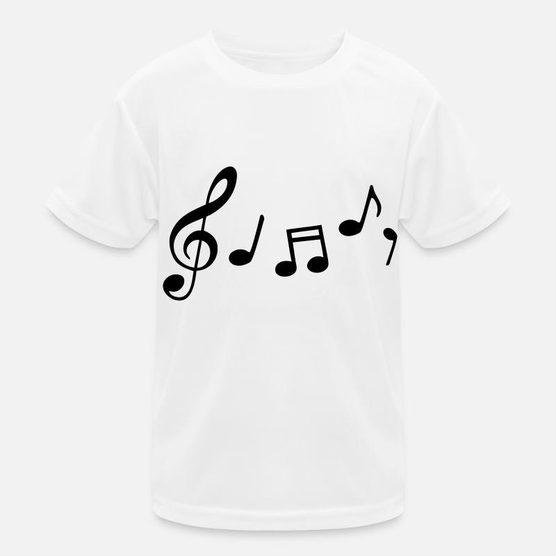music notes Kids Functional T-Shirt