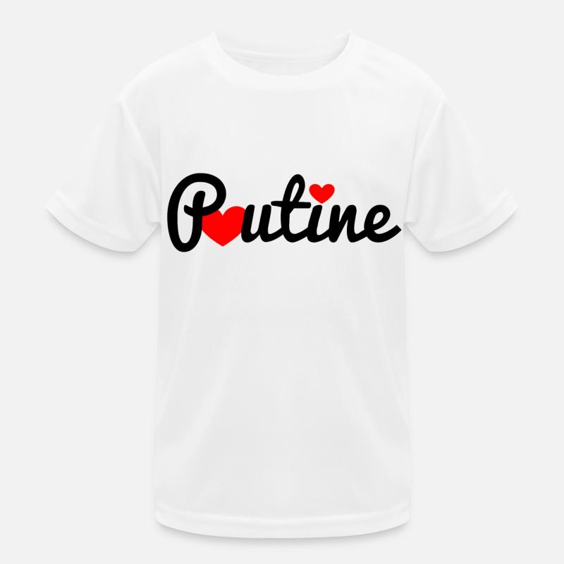 Poutine T-shirt sport Enfant
