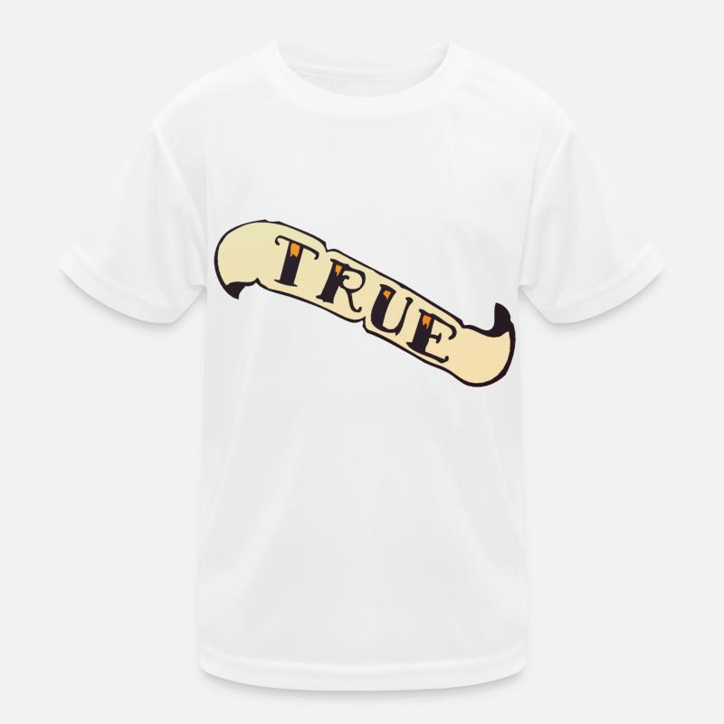 echtes Banner old school Kinder Funktions-T-Shirt