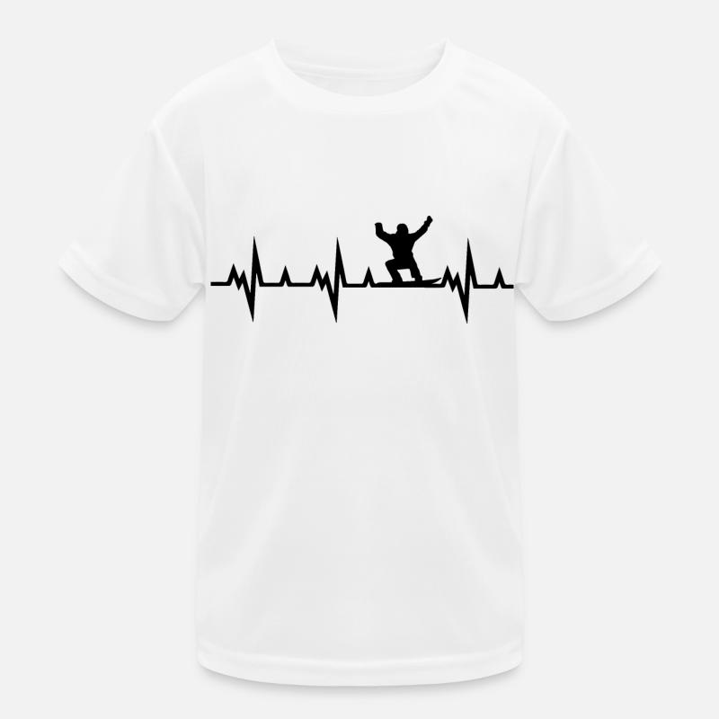 Snowboard Snowboarder T-shirt sport Enfant