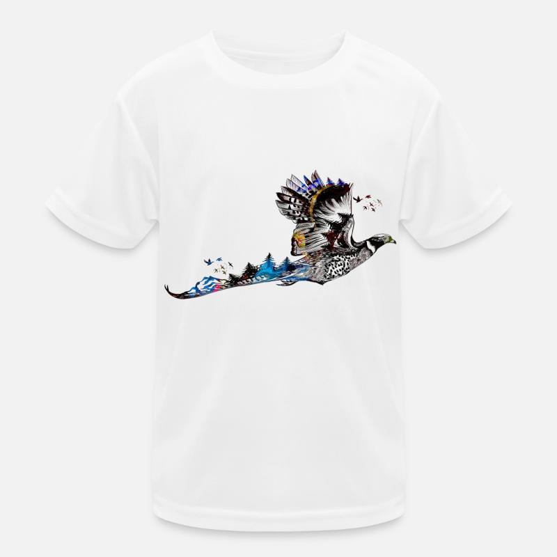 Pheasant Kids Functional T-Shirt