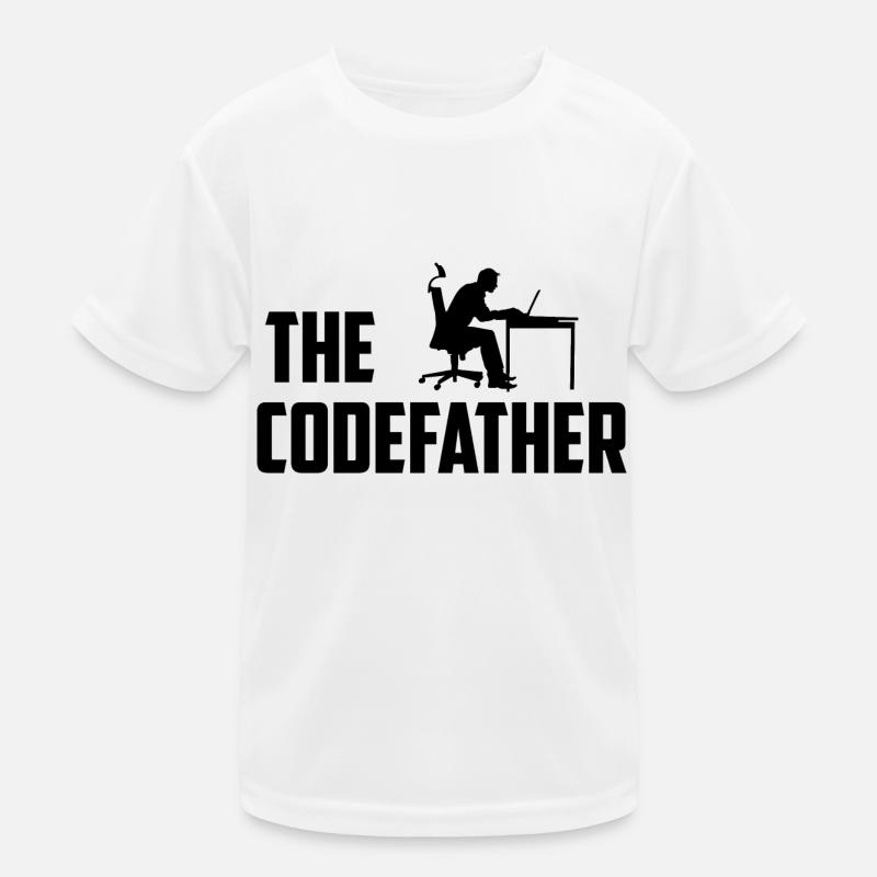 The Codefather Programmer Coder Developer Software Kinder Funktions-T-Shirt
