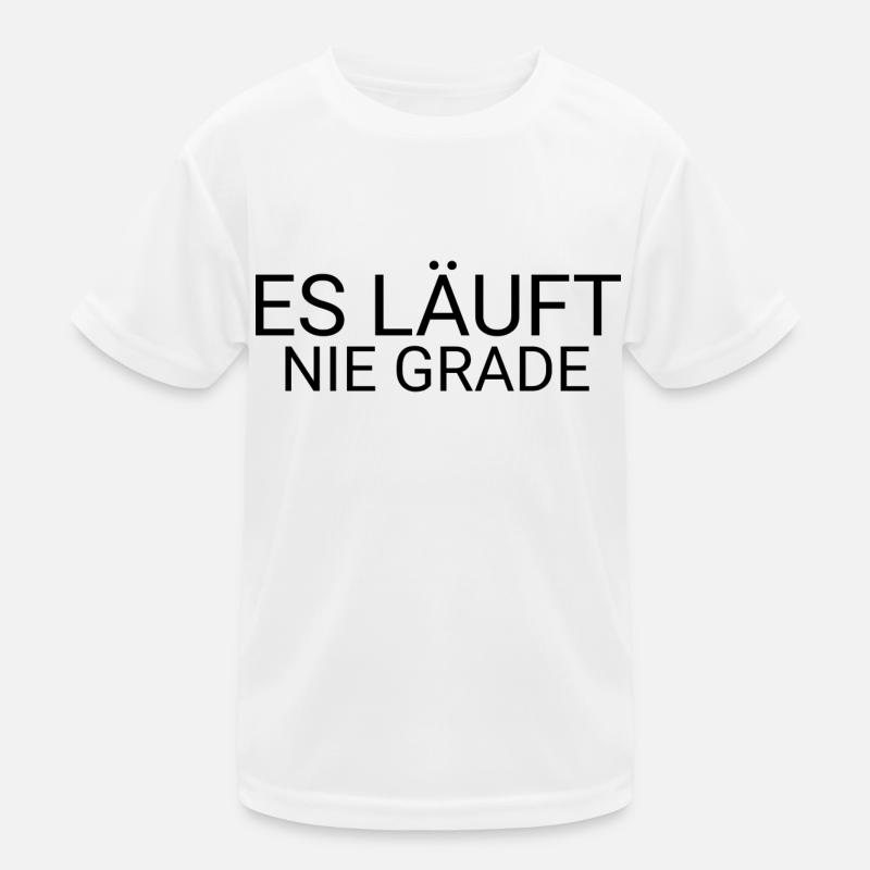 Läuft nicht Kinder Funktions-T-Shirt