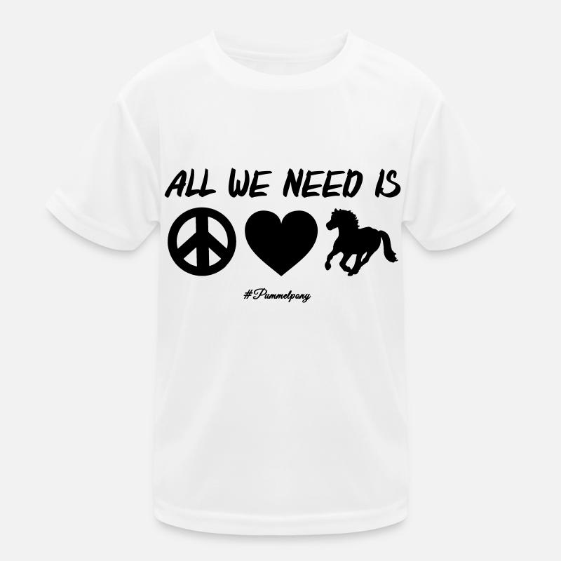 All we need Kinder Funktions-T-Shirt