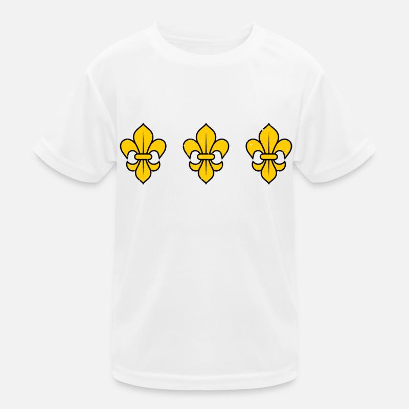 Fleur de Lys / 3 Kids Functional T-Shirt