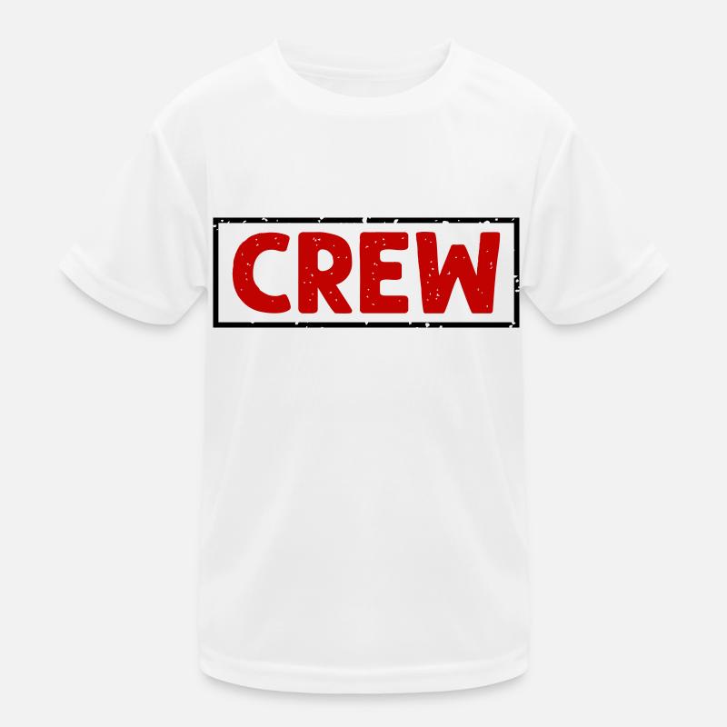 Crew Kinder Funktions-T-Shirt