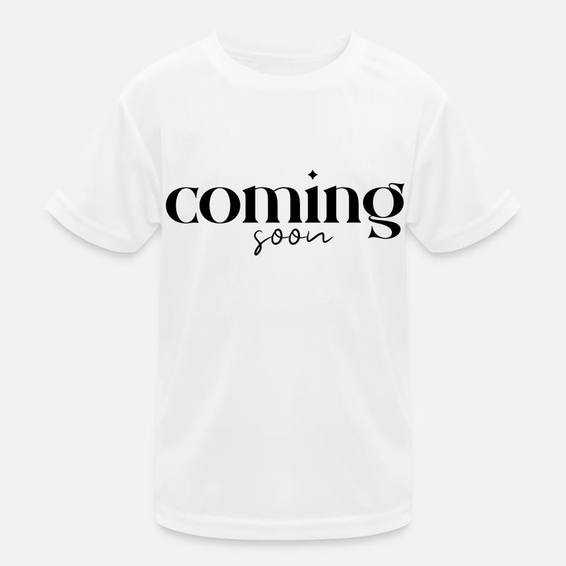 Coming soon Kids Functional T-Shirt