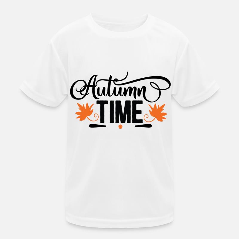 Autumn Time Kinder Funktions-T-Shirt