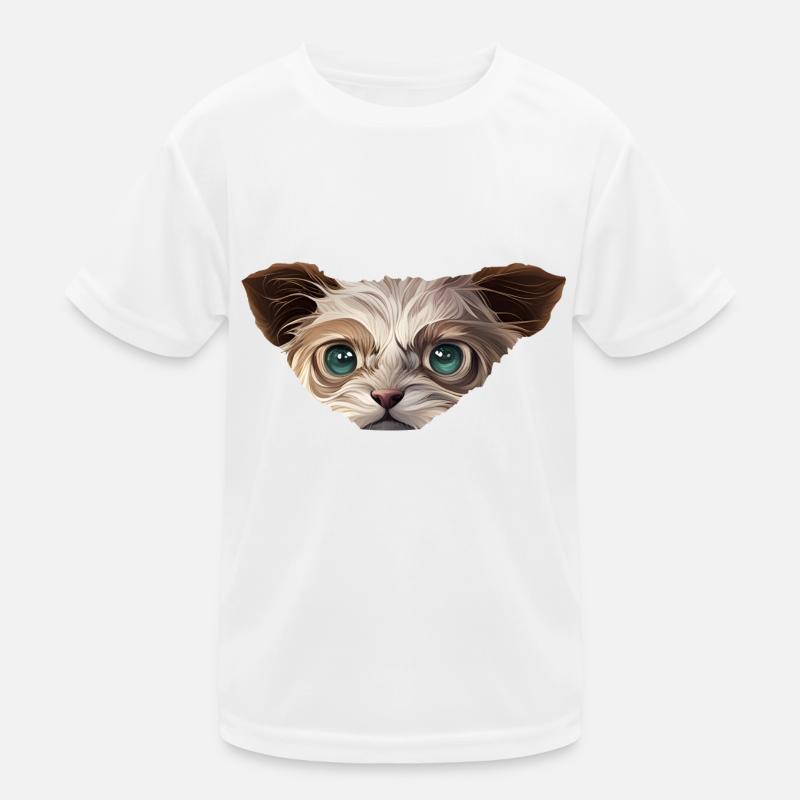 Chat T-shirt sport Enfant