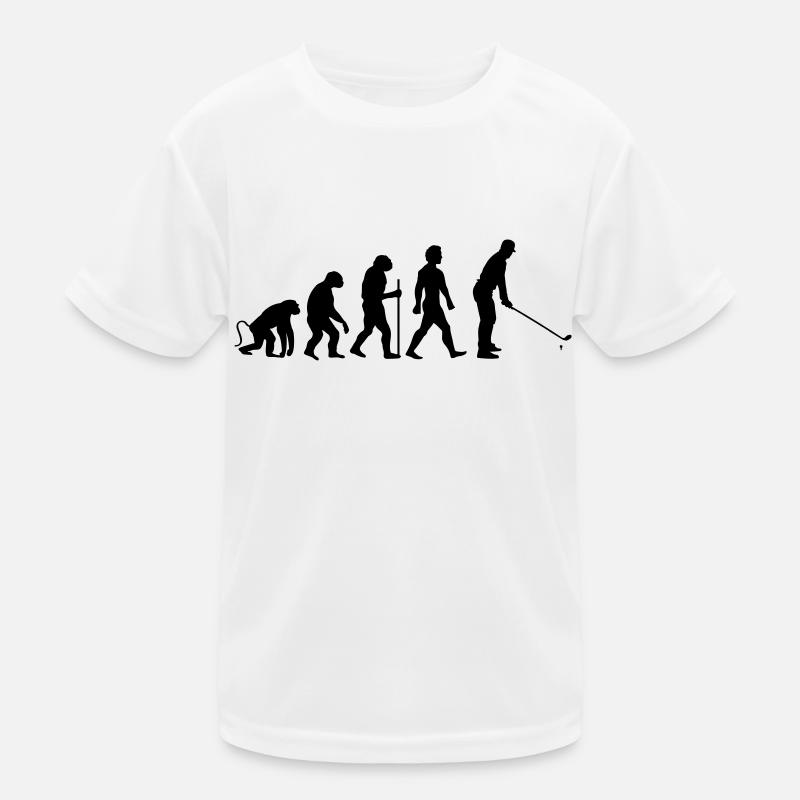 Golf Évolution - T-shirt sport Enfant - blanc