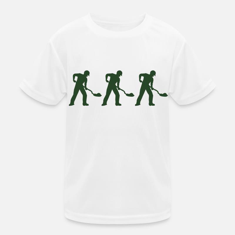 Ouvrier du bâtiment 3 T-shirt sport Enfant