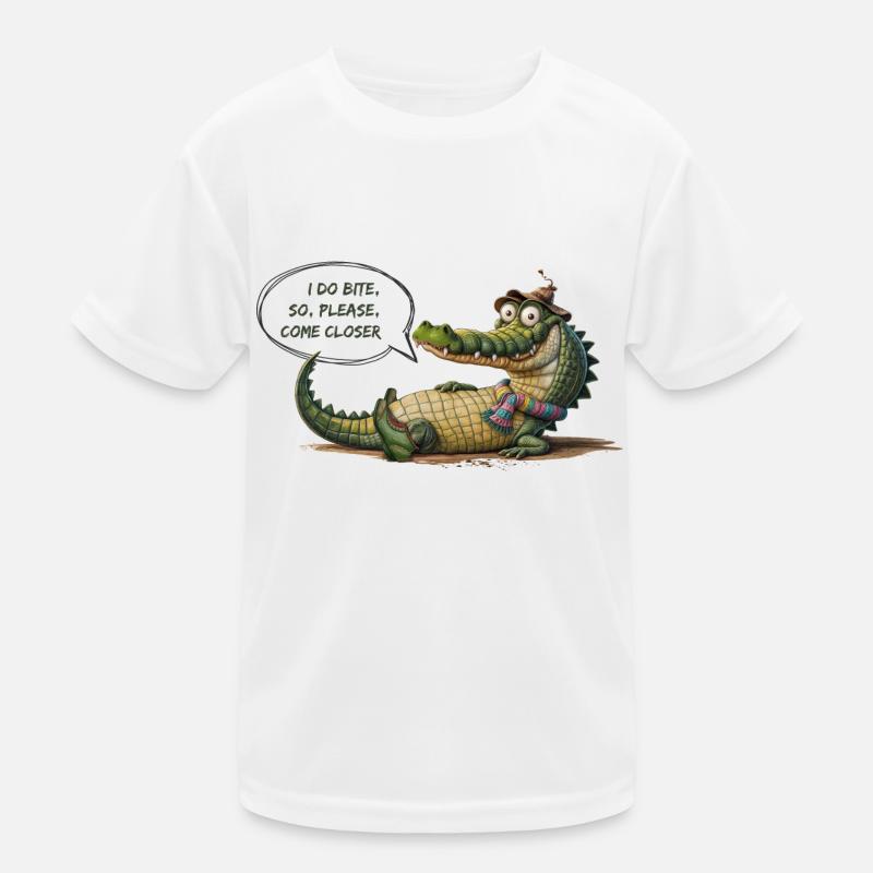 Entspannter Rex Kinder Funktions-T-Shirt