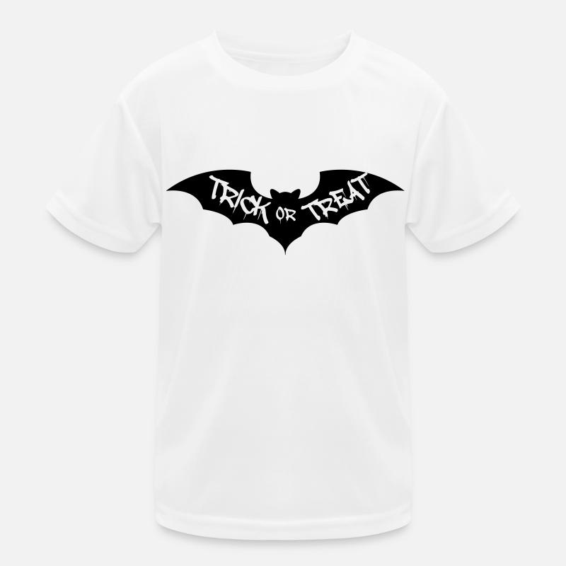 Fledermaus Trick or Treat Kinder Funktions-T-Shirt