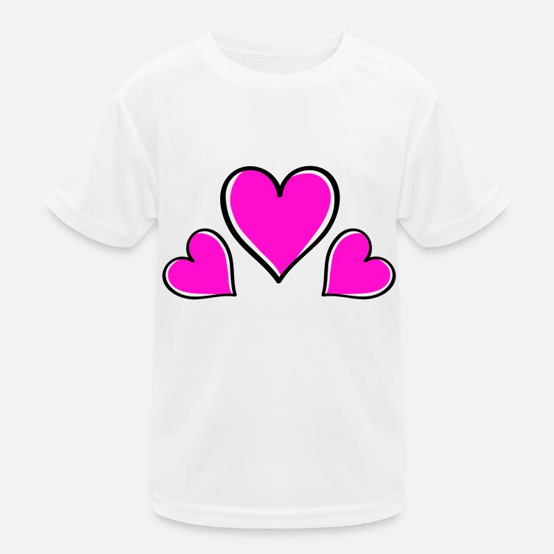 Heart Love Kids Functional T-Shirt