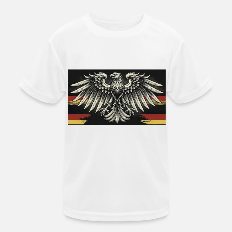 German Eagle zäh Kinder Funktions-T-Shirt