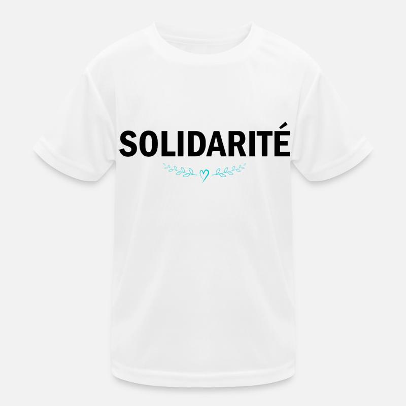 Solidarité T-shirt sport Enfant