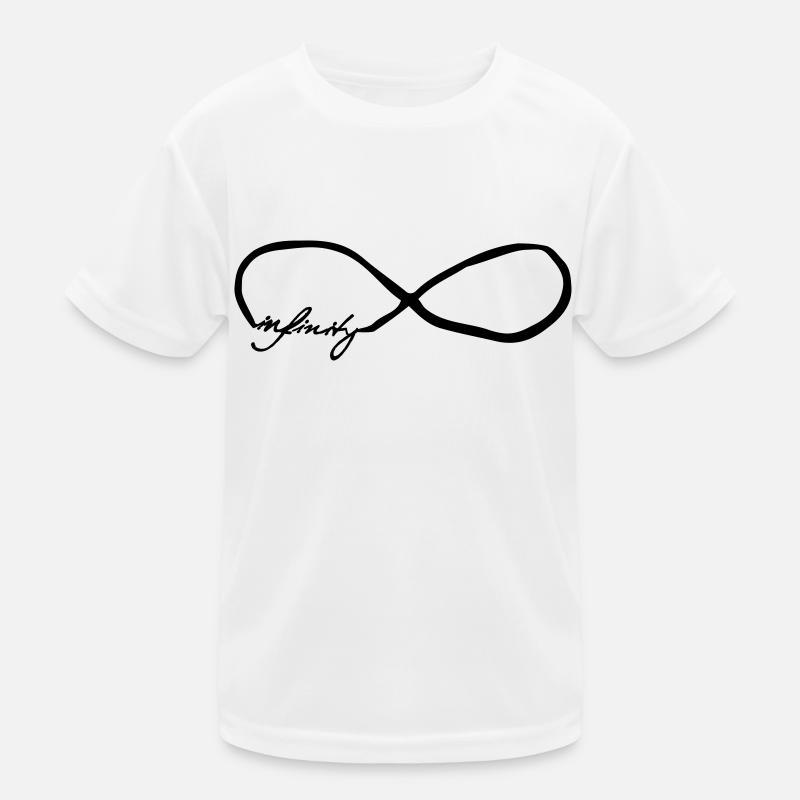 infinity Kinder Funktions-T-Shirt