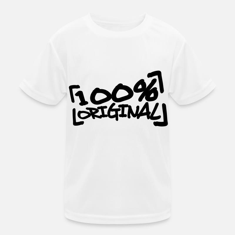 Dessin animé comique 100 % Original T-shirt sport Enfant