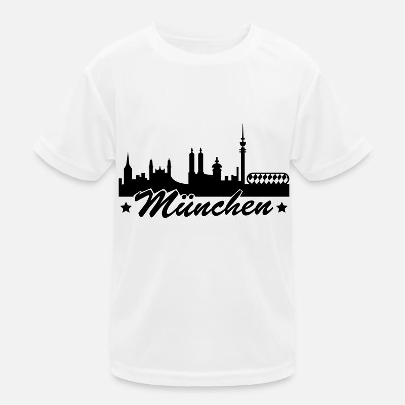 muenchen Kinder Funktions-T-Shirt