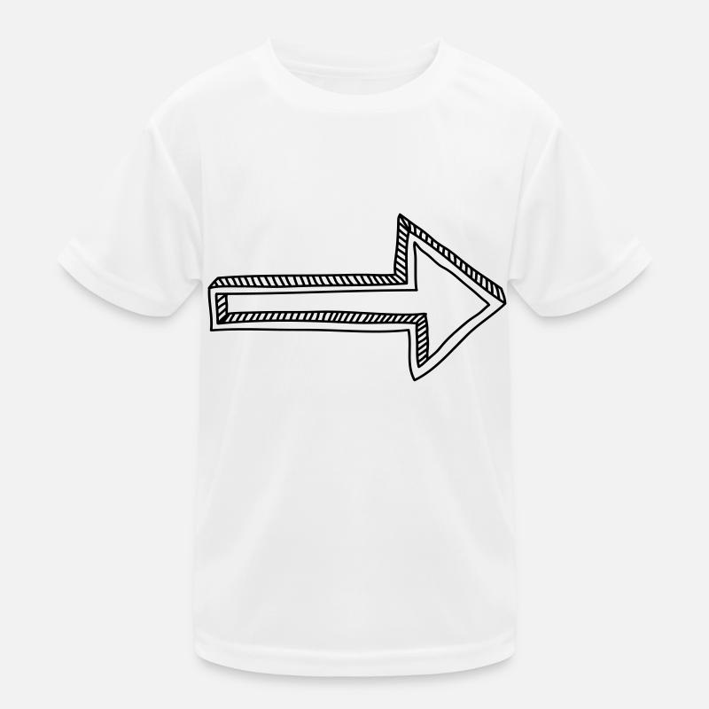 Pfeil Kinder Funktions-T-Shirt
