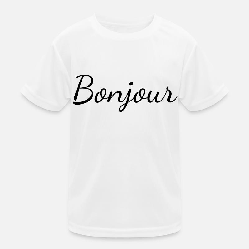 Bonjour T-shirt sport Enfant