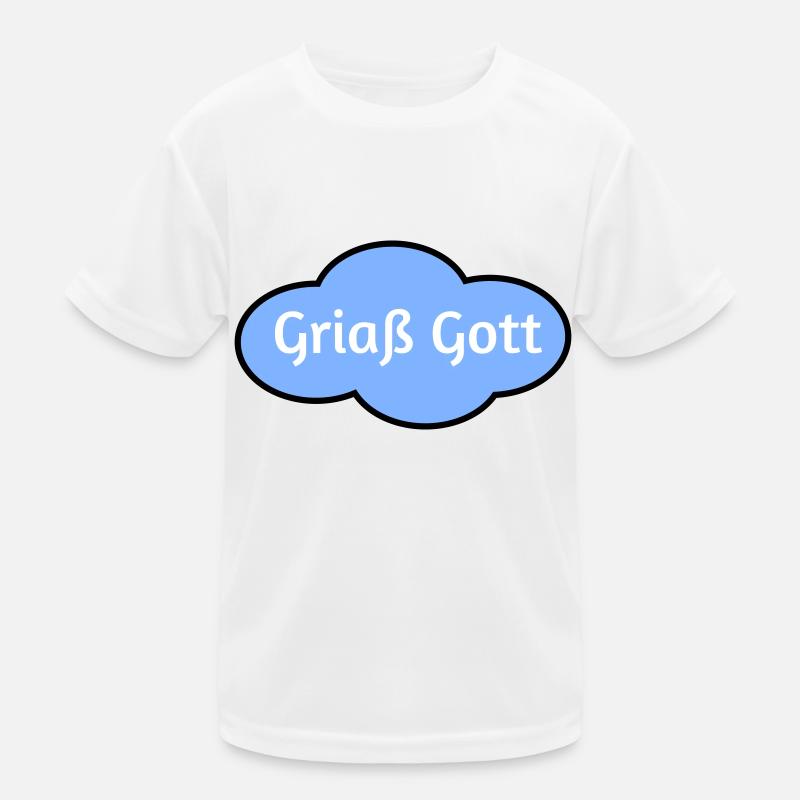 Griaß Gott Kinder Funktions-T-Shirt