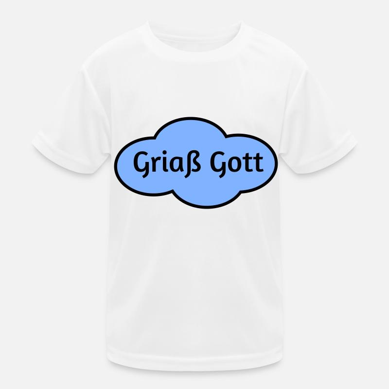 Griaß Gott Kinder Funktions-T-Shirt