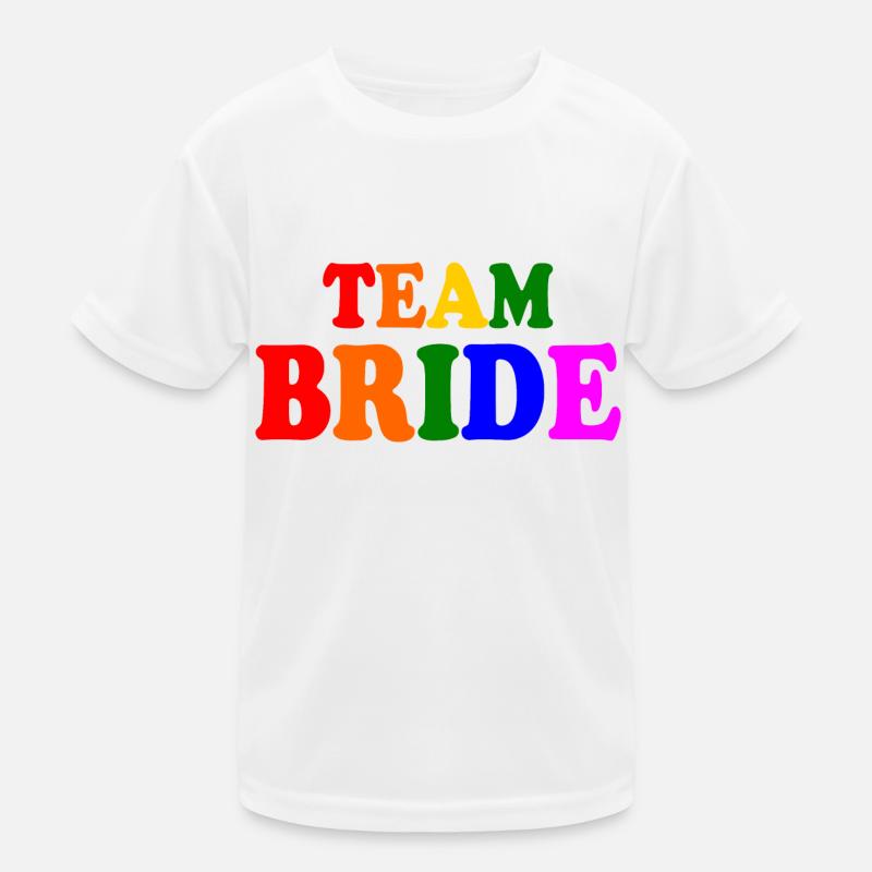 Team bride Kinder Funktions-T-Shirt