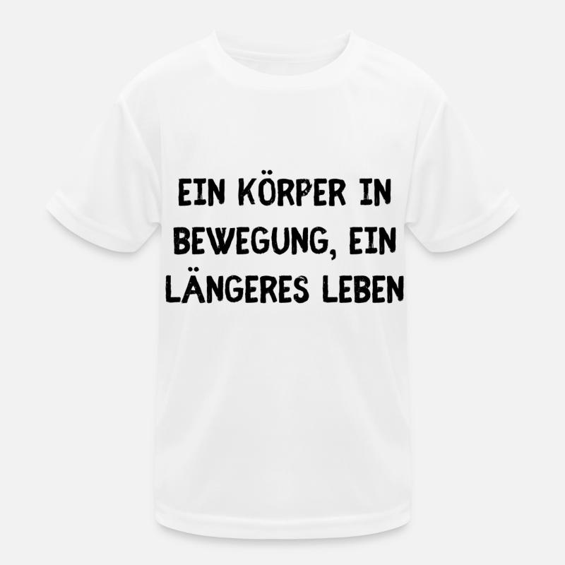 Körper Bewegung Kinder Funktions-T-Shirt