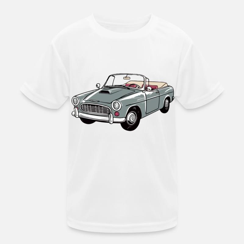 Cabriolet gris T-shirt sport Enfant