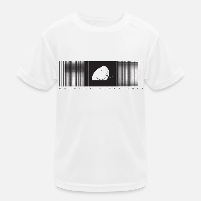 Modèle de vérification du gradient Mamood T-shirt sport Enfant