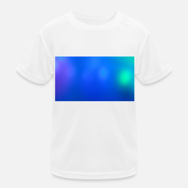Blue Lights 73 Kids Functional T-Shirt
