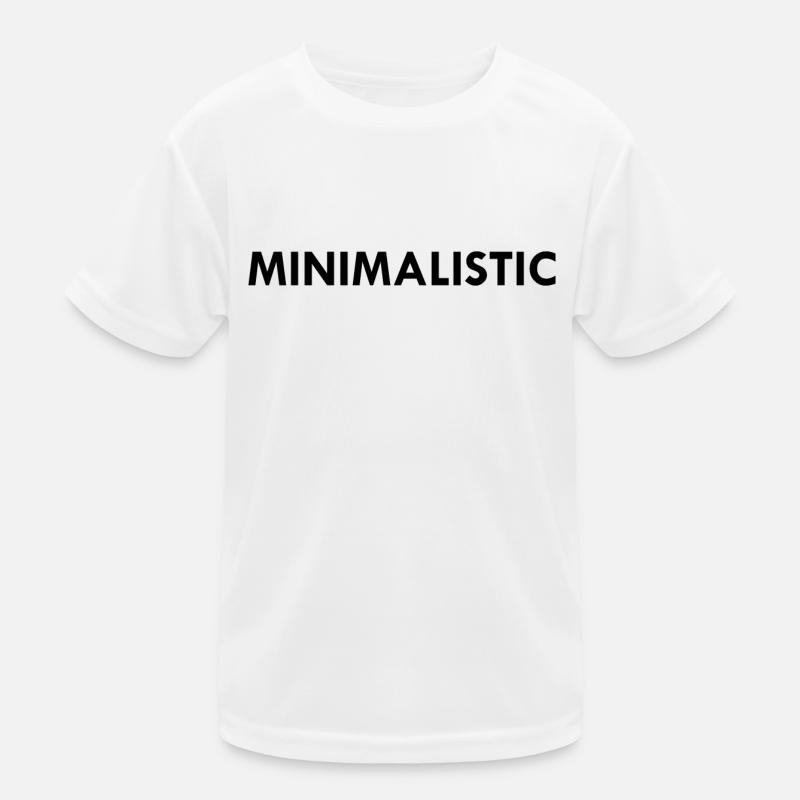 Minimalistic Kids Functional T-Shirt