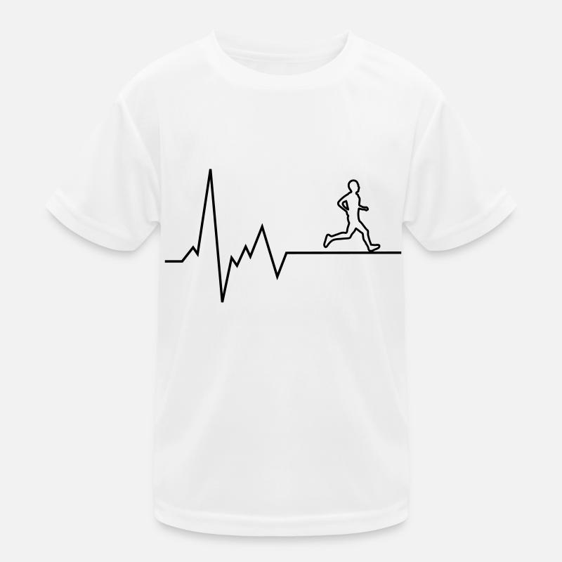Heartbeat Runner Kids Functional T-Shirt