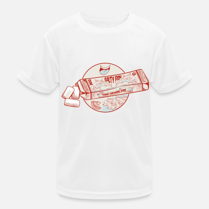Tuna Fish flavour bubblegum Kids Functional T-Shirt