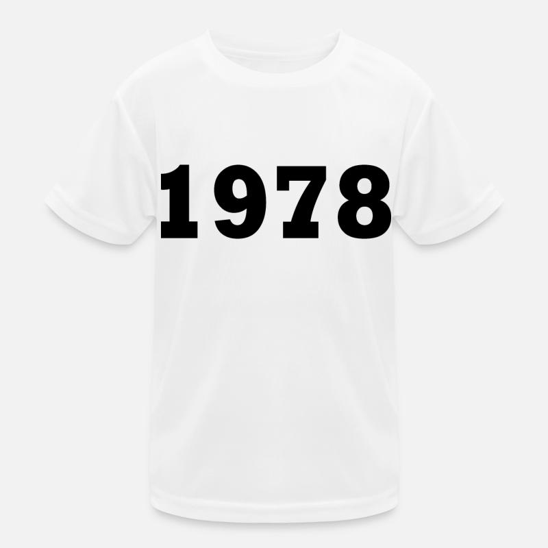 1978 Kinder Funktions-T-Shirt
