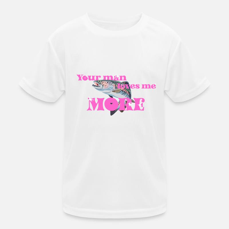 Forelle Pick Me Kinder Funktions-T-Shirt