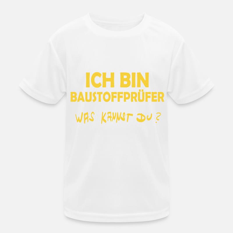 Building materials tester Kids Functional T-Shirt