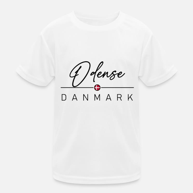 Dänemark - Odense - Danmark - Denmark Kids Functional T-Shirt