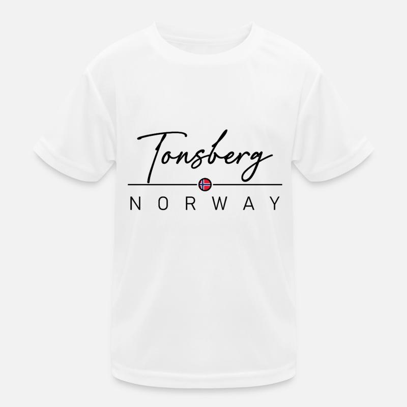 Norwegen - Tonsberg - Norge - Norway Kids Functional T-Shirt