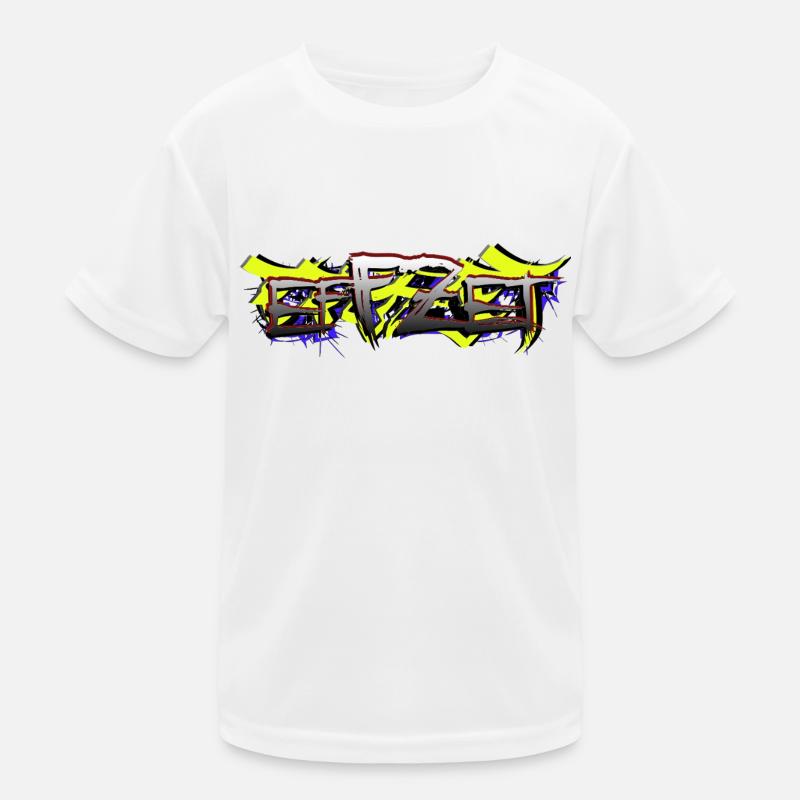 efFZet RAPpresent LoGo Kinder Funktions-T-Shirt