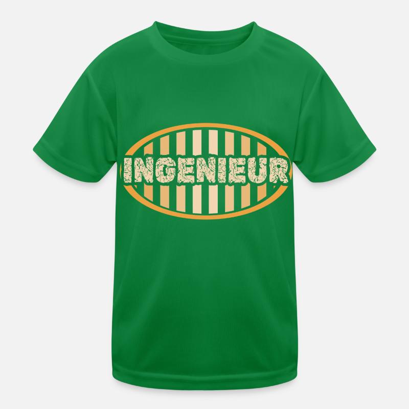 Job Engineer Kids Functional T-Shirt