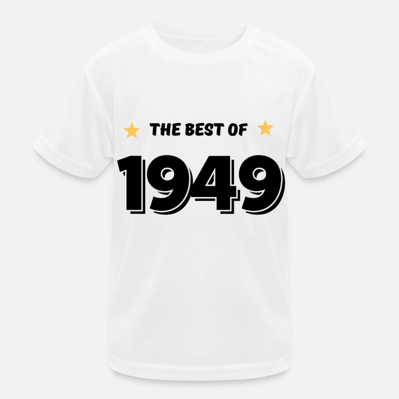 Das Beste von 1949 Kinder Funktions-T-Shirt