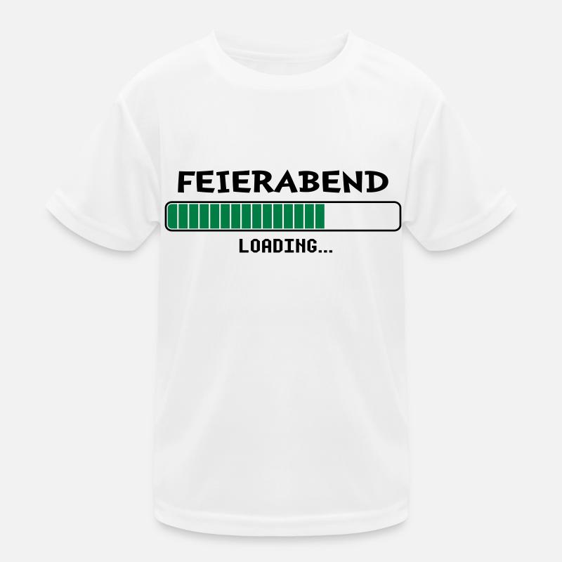 Feierabend loading... Kinder Funktions-T-Shirt