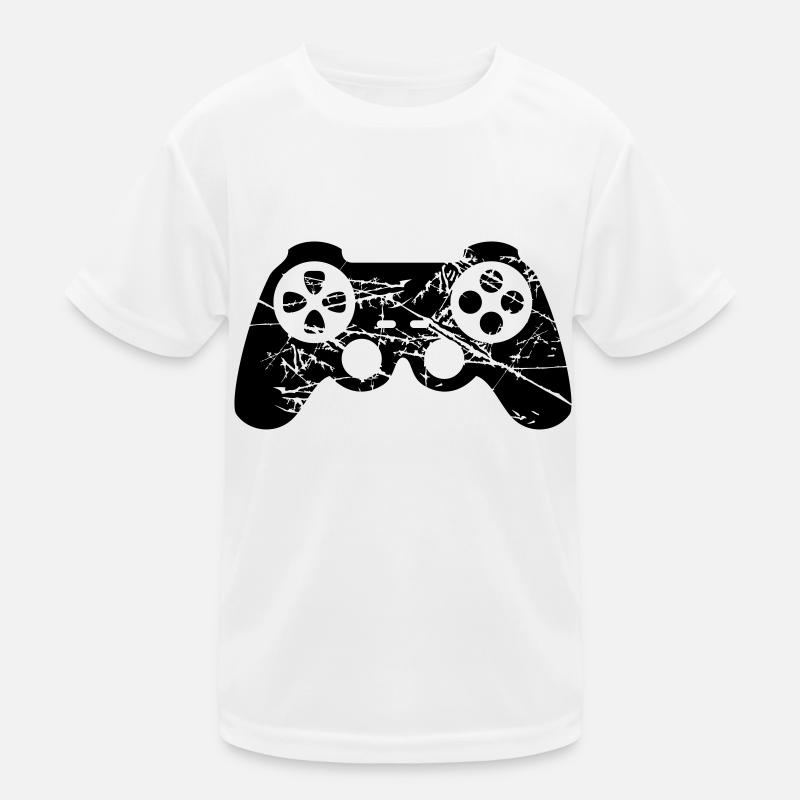 kratzer risse alt design controller cool Kinder Funktions-T-Shirt