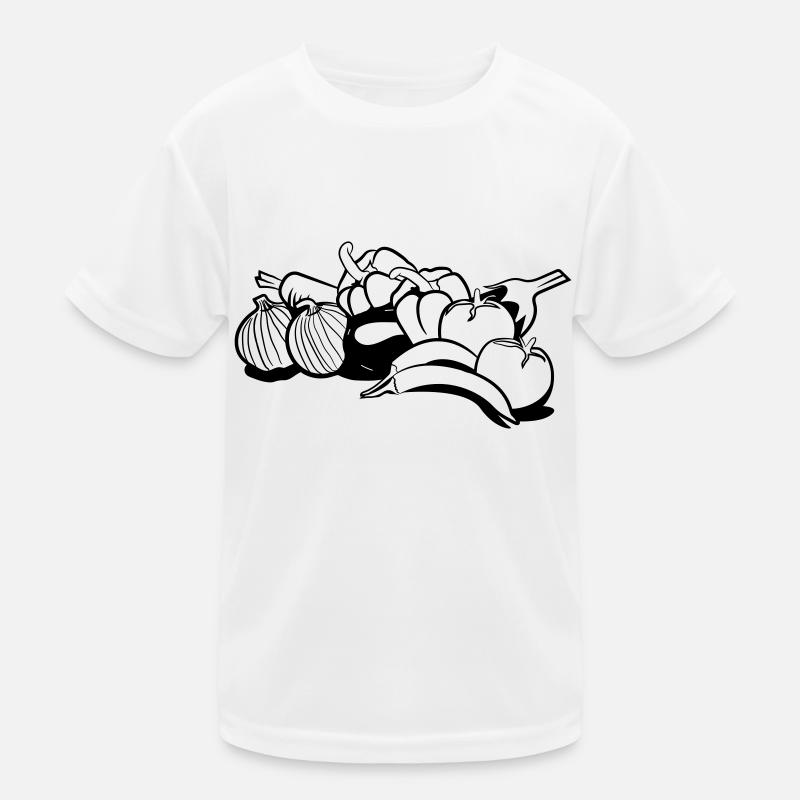 gemüse Kinder Funktions-T-Shirt