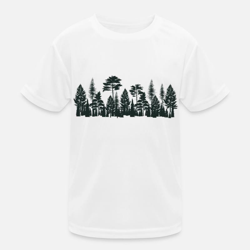 Trees Kids Functional T-Shirt