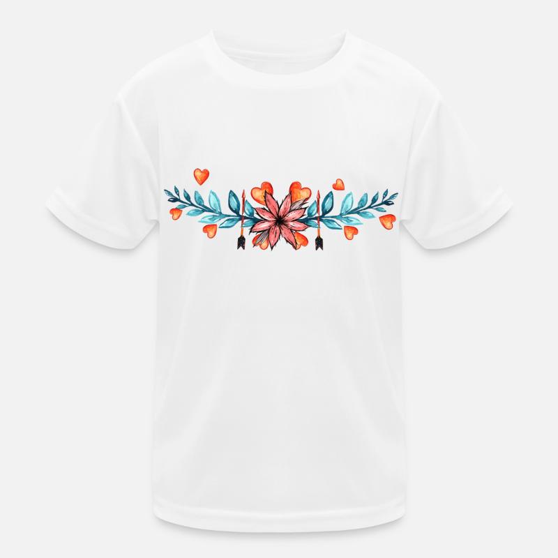 blume Kinder Funktions-T-Shirt
